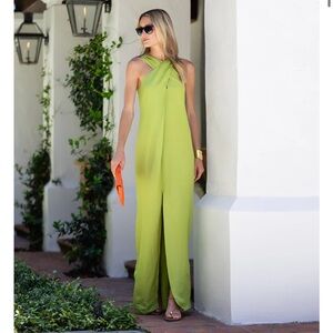 Julia Amory Camille Linen Dress